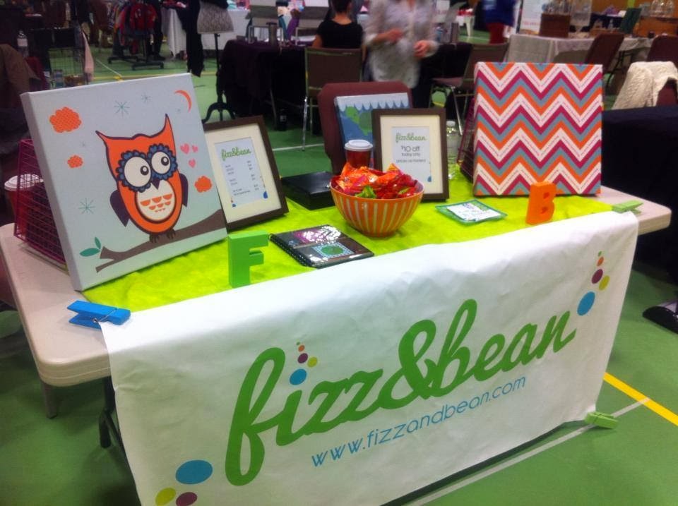 Handmade Beautiful My craft fair backdrop tutorial.