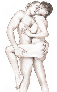 Homem e Mulher fazendo sexo em pé como retardar a ejaculação e prolongar o prazer sexual