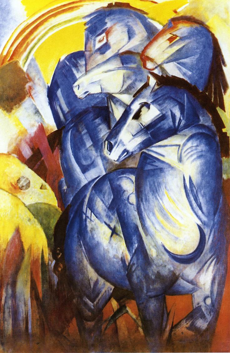 Arte! Franz Marc, Red Horses