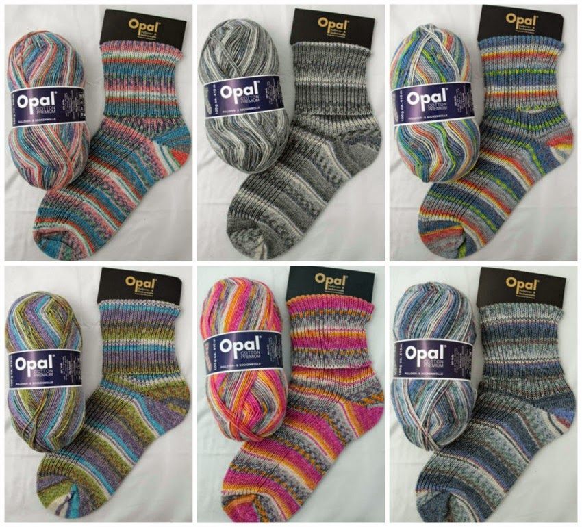 The Woolly Brew Cotton Sock yarn in the shop!