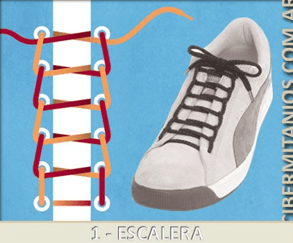 22 formas creativas de atarse los cordones