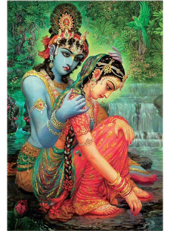 Why Radha Krishna Are Sad? Tatiya Sthan Vrindavan,Swami Shri Haridas