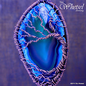 Tree of Life Wire Wrapped Pendant - Handmade by ©2014 Tim Whetsel Jewelry