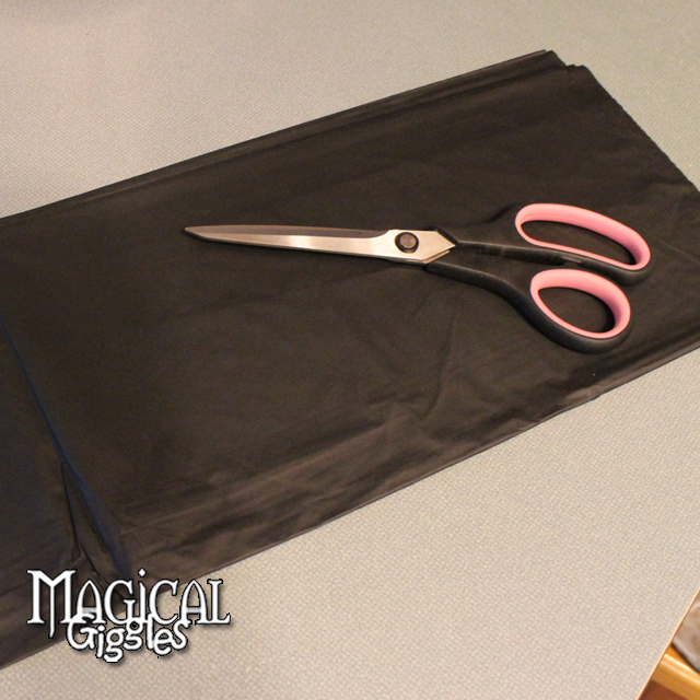 Magical Giggles Cheap Plastic Tablecloths into Lovely Festive Decor!