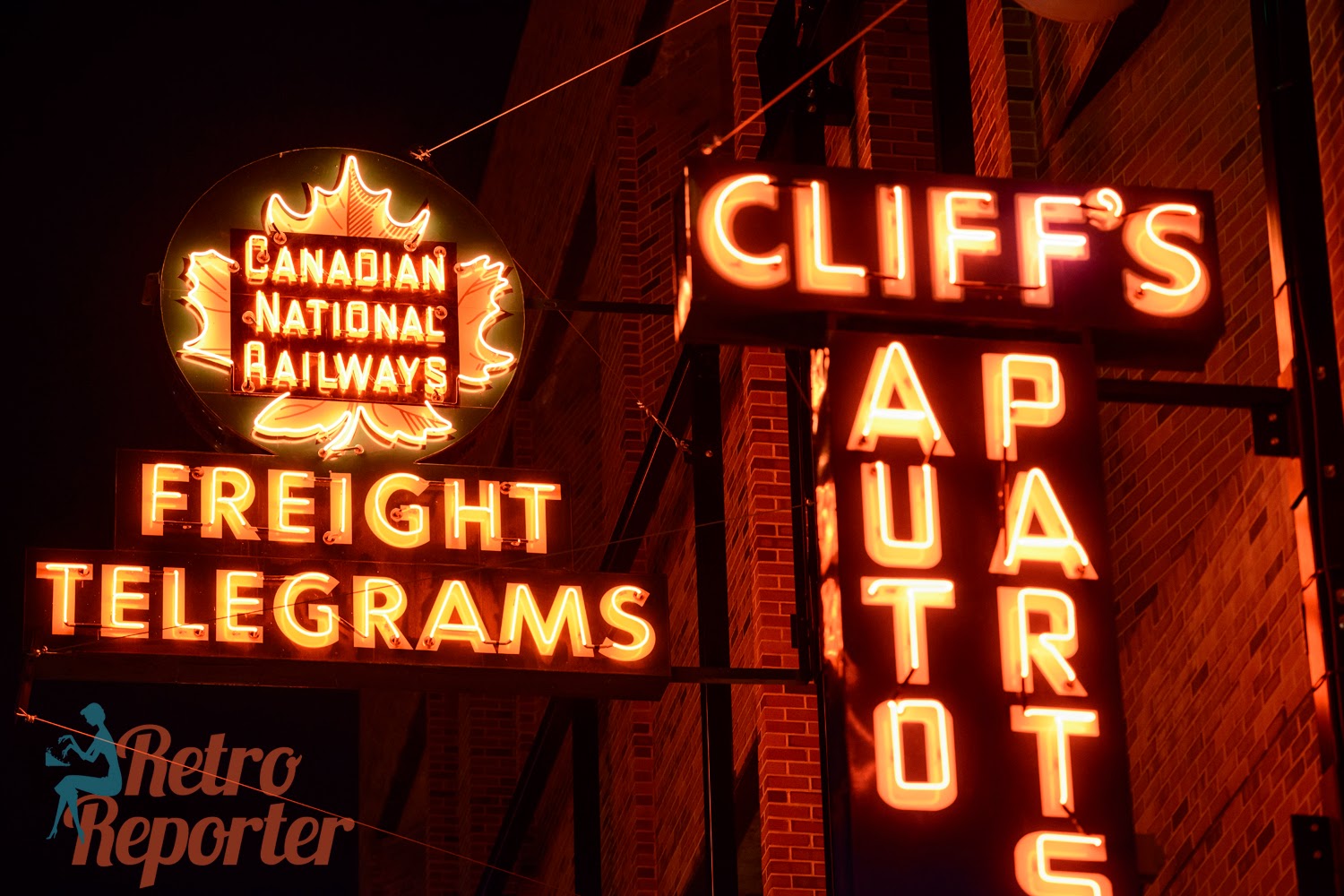 In photos Edmonton's Neon Light Museum Retro Reporter