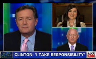 Discussion of the Benghazi scandal on Piers Morgan Tonight Discussion of the Benghazi scandal on Piers Morgan Tonight