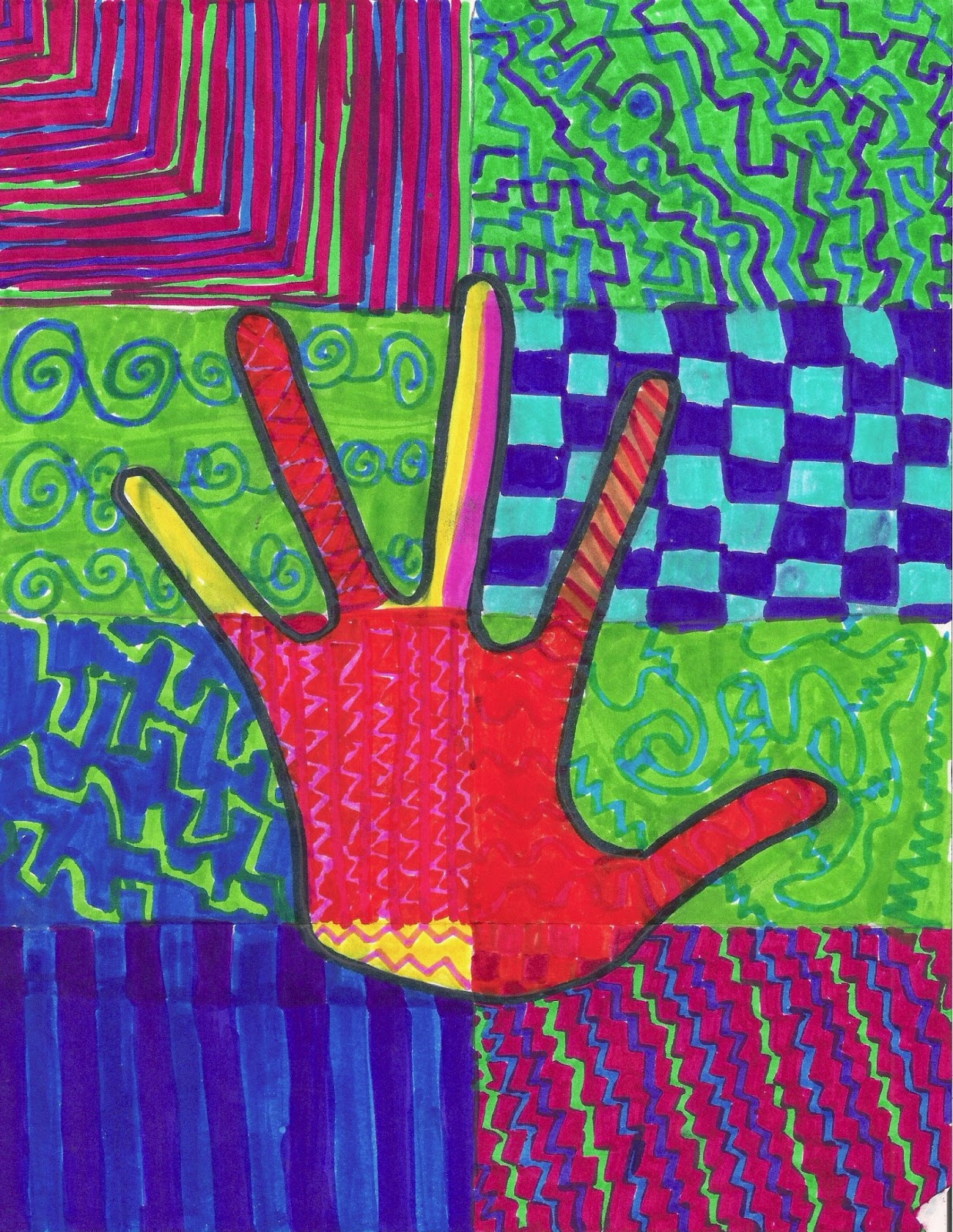 The Lost Sock Me as an ART TEACHER