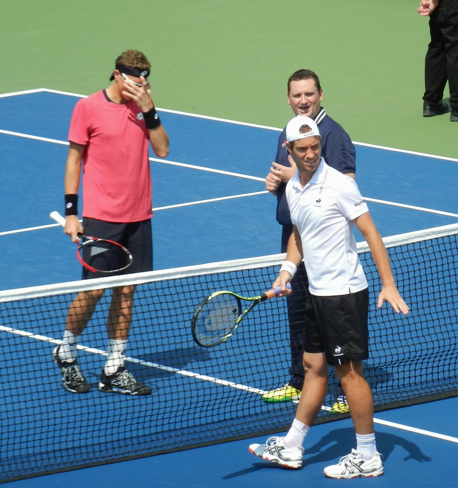 Richard Gasquet と旅の記録 14 Us Open Tennis 全米オープンテニスに行ってきました その5 ガスケの１回戦