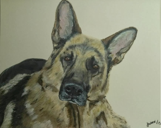 Paws in Paint Pet Portraits Gallery