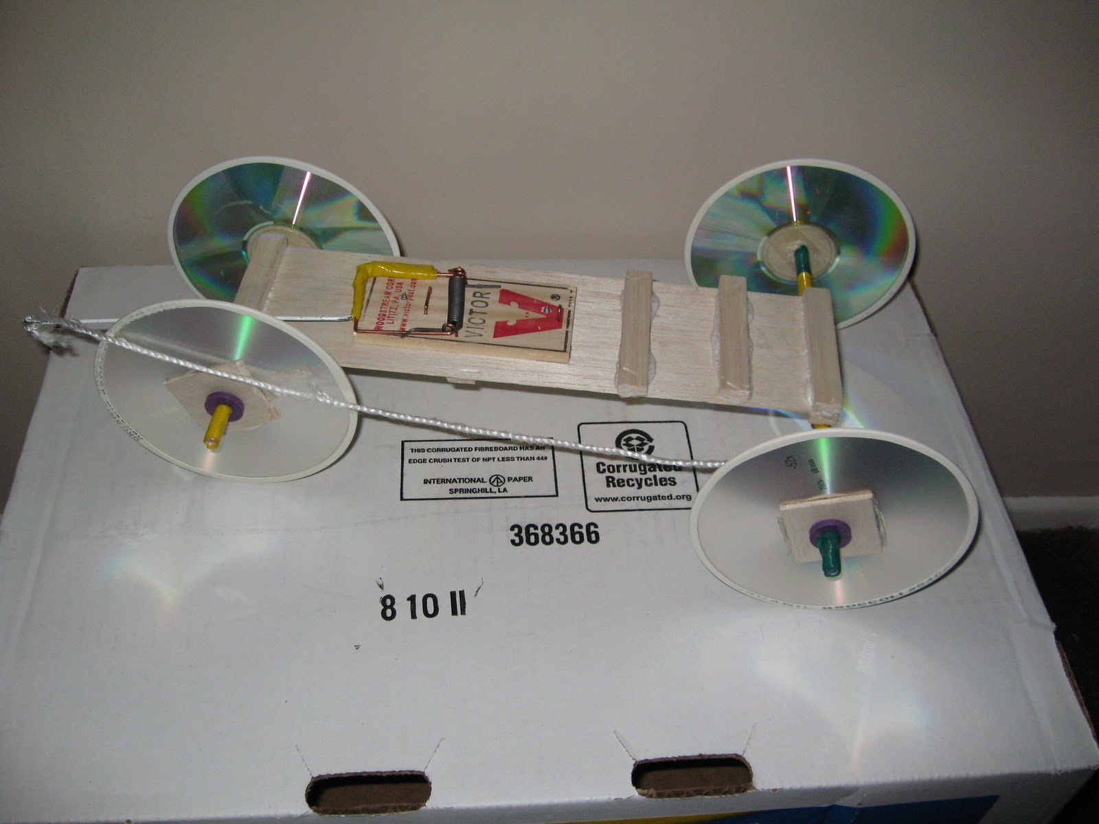 temple of disney fans: Mouse trap car