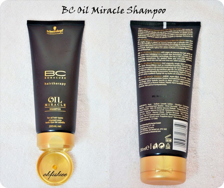 oh{FISH}iee Review Schwarzkopf BC Hair Therapy Series