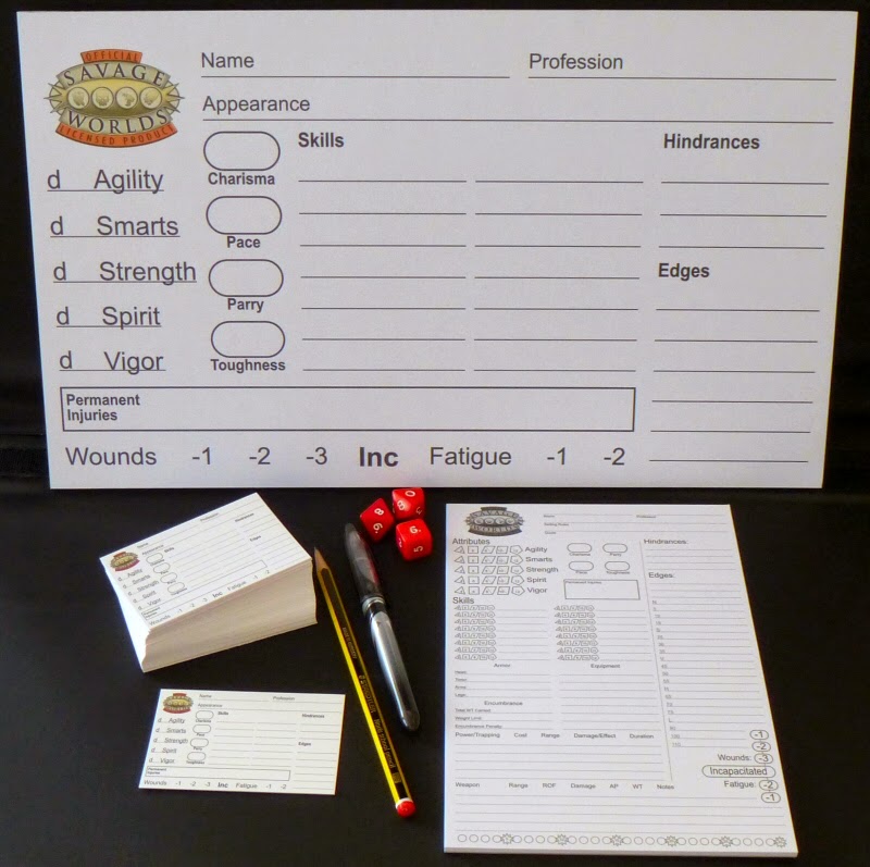 oubliette magazine 25 off savage worlds charcater sheets savage world character sheet