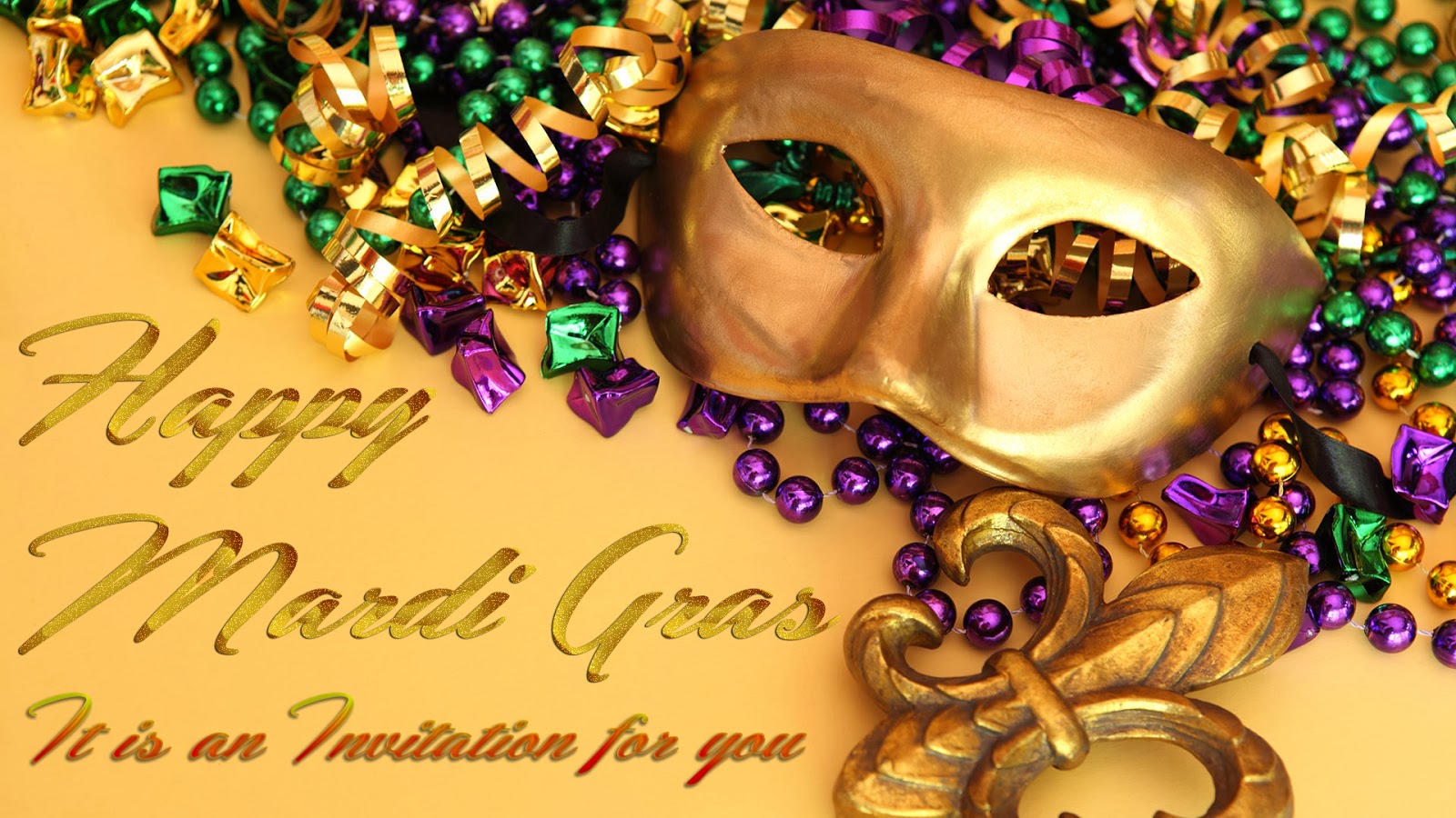 mardi gras photo cards