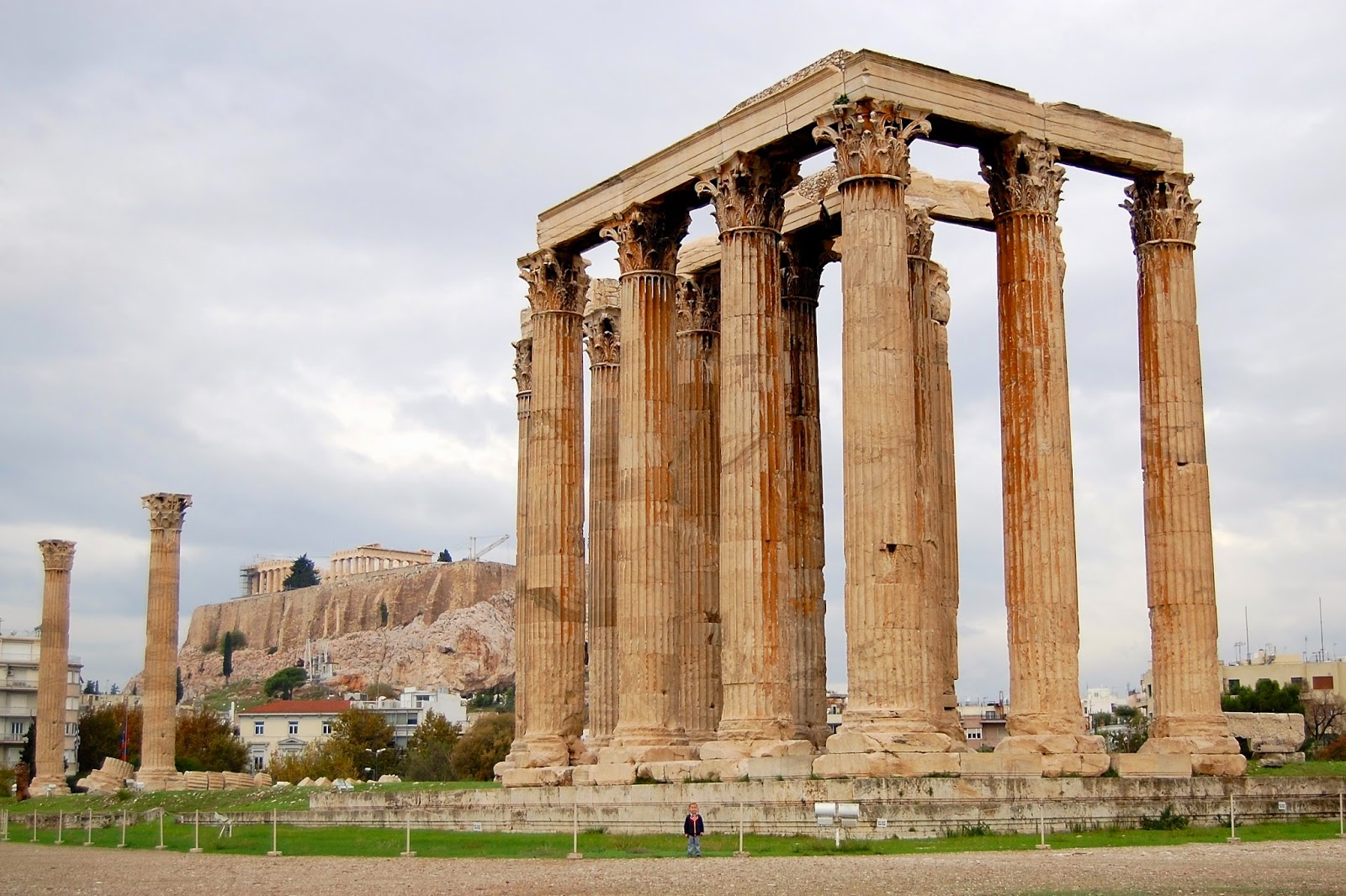 Temple of Olympian Zeus in Athens