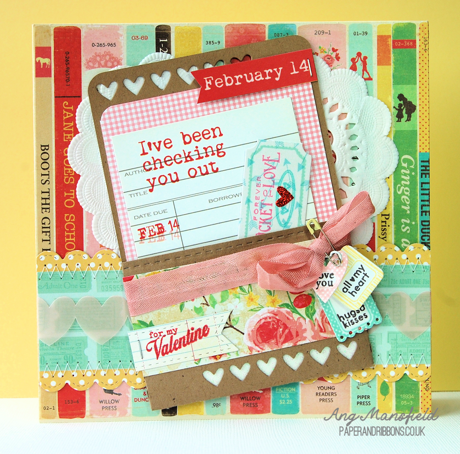 6 Cards for Valentine's Day by Ang Mansfield of Paper and Ribbons