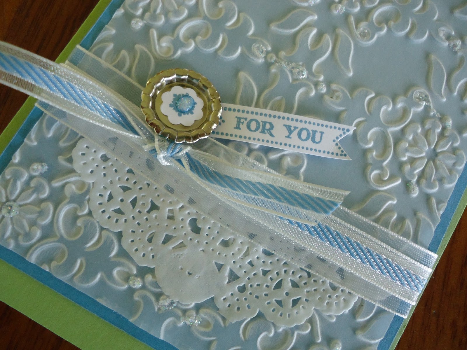 handmade by Julia Quinn Vellum Embossing