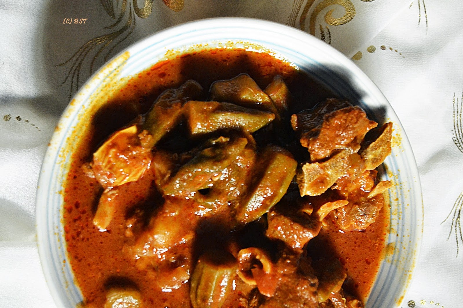 The Big Sweet Tooth Margat Bamia Iraqi Mutton Okra Stew