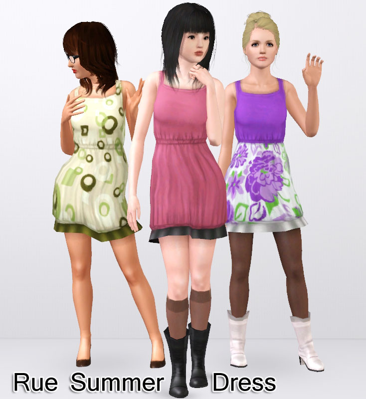 The Sims 3. Одежда женская: повседневная. - Страница 44 Picture
