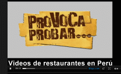 Videos de restaurantes en Lima - click aqui para ver