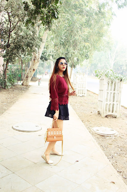 CNDirect, fashion, winter fashion trends 2015, fall fashion trends, wine top, crochet sleeve top, cheap winter tops, black circle skirt, casual chic winter outfit, delhi blogger, delhi fashion blogger, indian fashion blogger, indian blogger, beauty , fashion,beauty and fashion,beauty blog, fashion blog , indian beauty blog,indian fashion blog, beauty and fashion blog, indian beauty and fashion blog, indian bloggers, indian beauty bloggers, indian fashion bloggers,indian bloggers online, top 10 indian bloggers, top indian bloggers,top 10 fashion bloggers, indian bloggers on blogspot,home remedies, how to