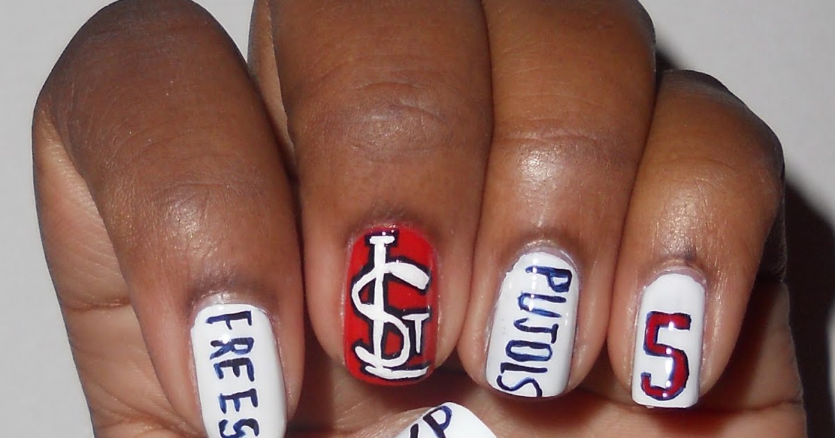 Nails By CoCo St.Louis Cardinals nails