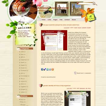 Delicious Tour in Ireland template blog from wordpress. travel blog template. template blog from wordpress. travel blog template. template travel for blogger. travel template for blog