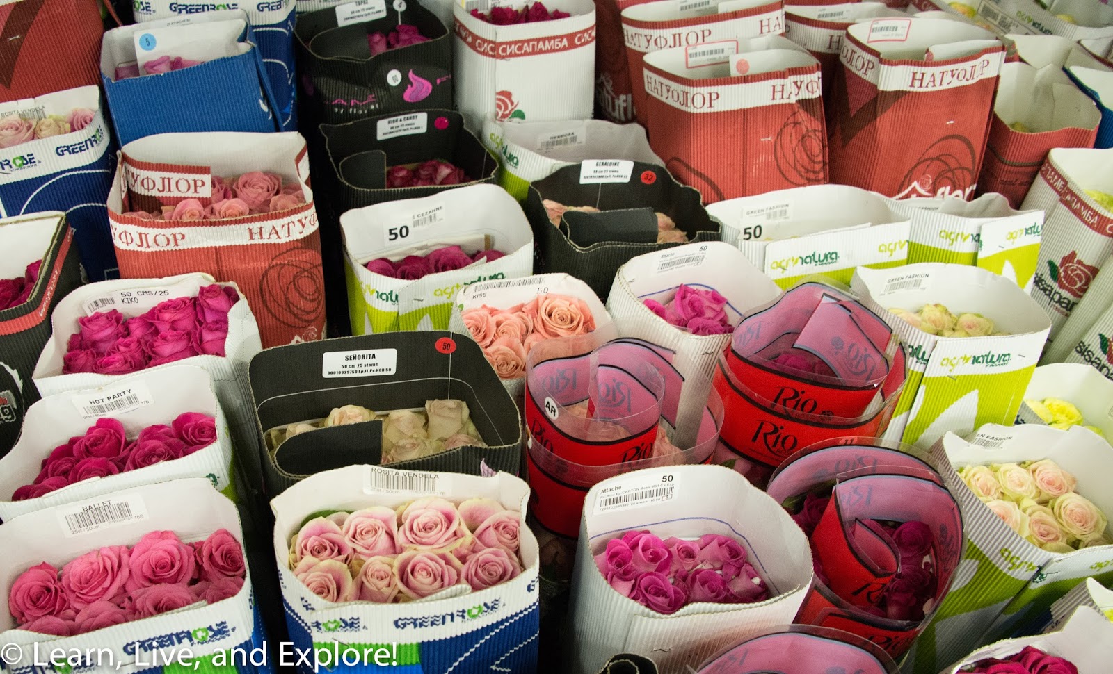 A Day of Flowers From the Wholesaler to a Arrangement