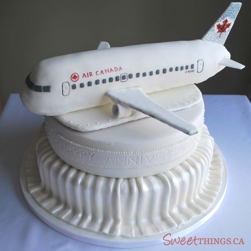 How do you combine a retirement cake and a wedding anniversary cake