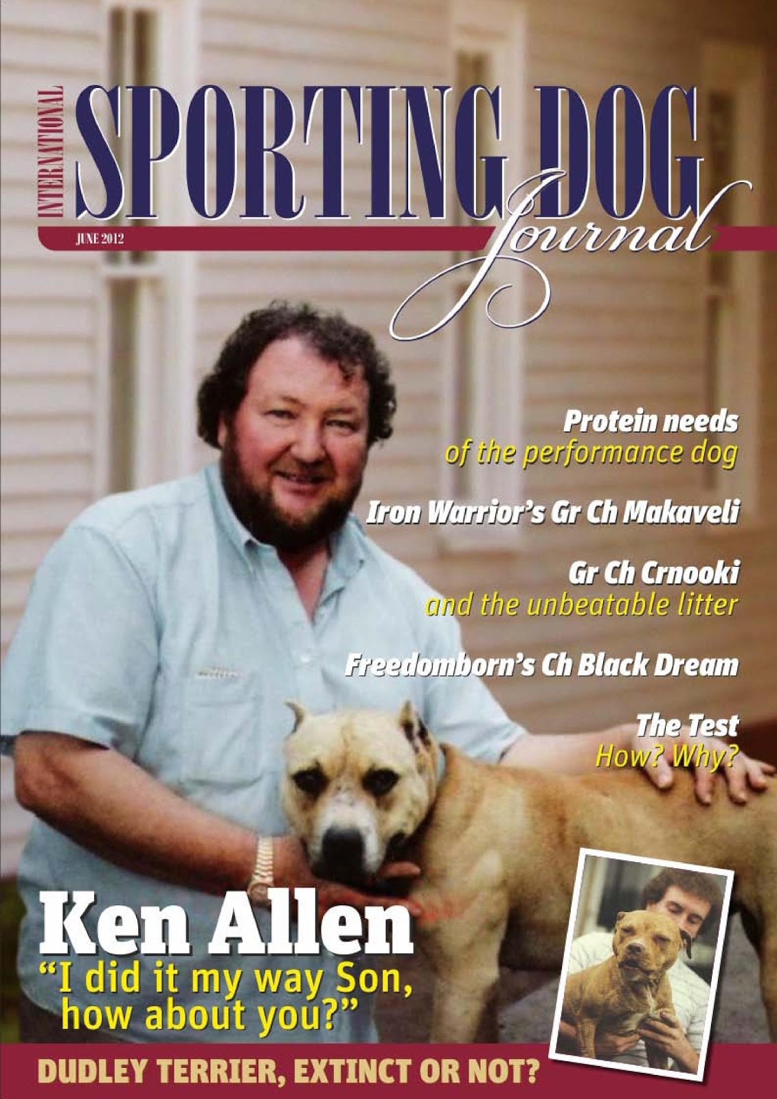 Game Dog World SPORTING DOG JOURNAL JUNE/2012