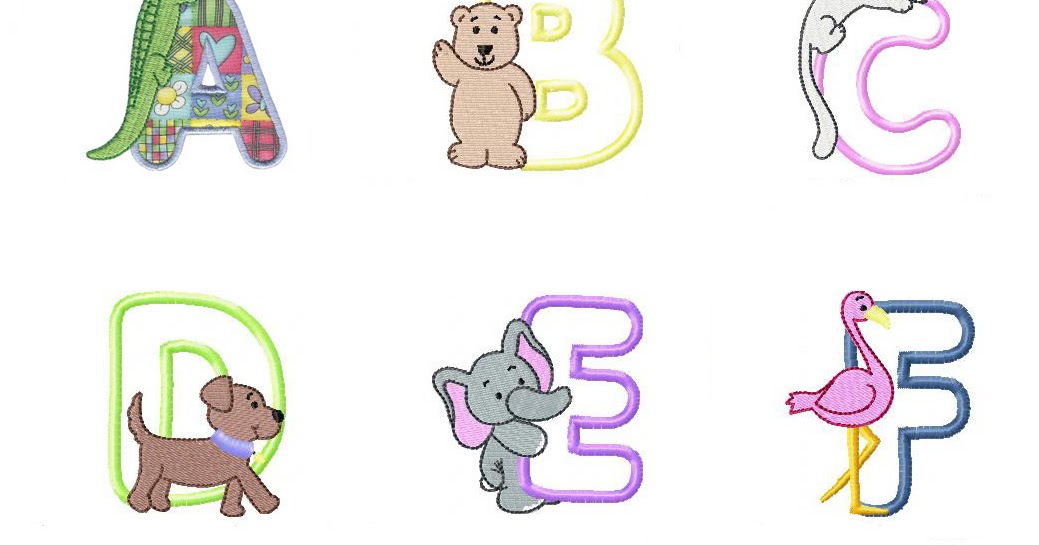 My Boutique Alphabet Embroidery Designs