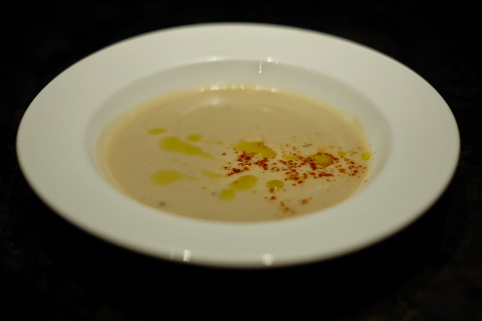 to the sisterhood For starters Jerusalem Artichoke Veloute