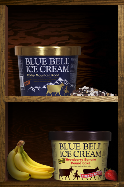 Blue Bell Strawberry Banana Pound Cake Ice Cream Blue Bell Strawberry Banana Pound Cake Ice Cream