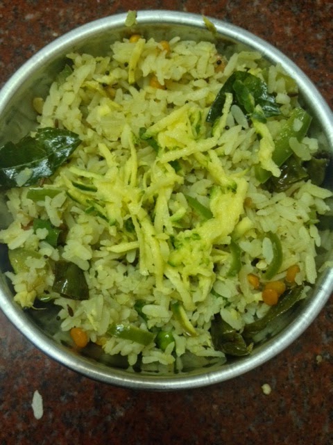 Mavinakayi Avalakki Mavinakayi Avalakki,Raw Mango Poha