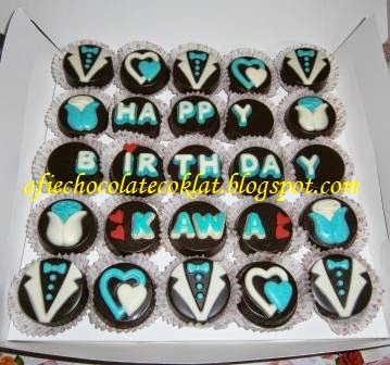 CHOC SET OREO COOKIES 25PCS @RM 60