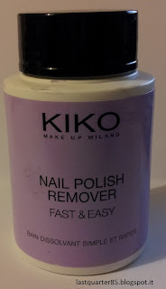 Kiko Nail Polish Remover Fast & Easy. Kiko Nail Polish Remover Fast & Easy.