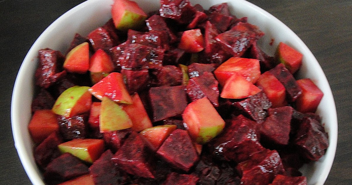 Maryam's Culinary Wonders 308. Beetroot and Green Apple Salad
