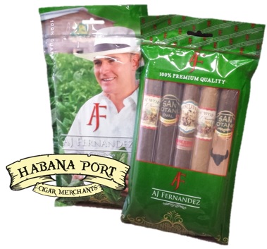 Aj Fernandez Cigar Green Sampler Habana Port