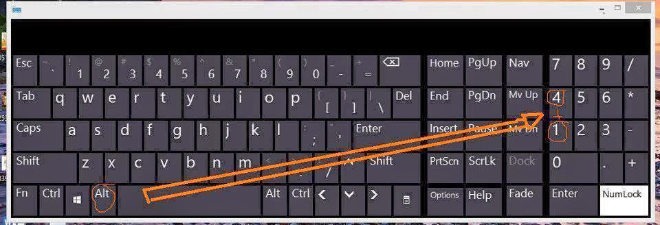 where to find copyright symbol on keyboard
