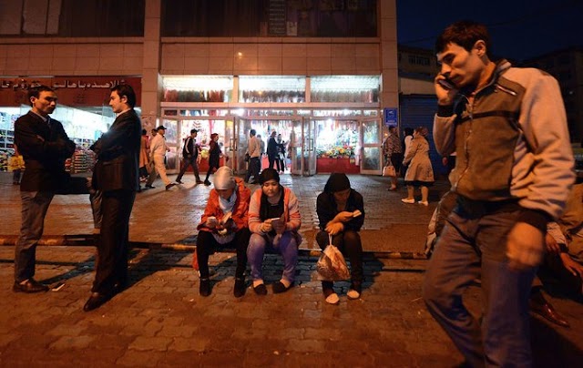 The Chinese government is shutting down the mobile service of residents in Xinjiang