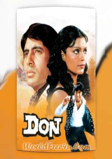 Poster Of Bollywood Movie Don (1978) 300MB Compressed Small Size Pc Movie Free Download worldfree4u.com