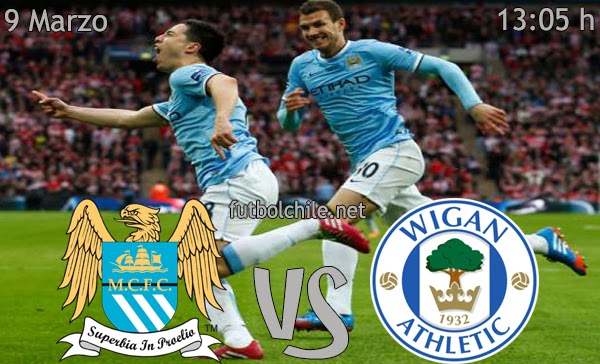 Manchester City vs Wigan - FA Cup - 12:05 h - 09/03/2014