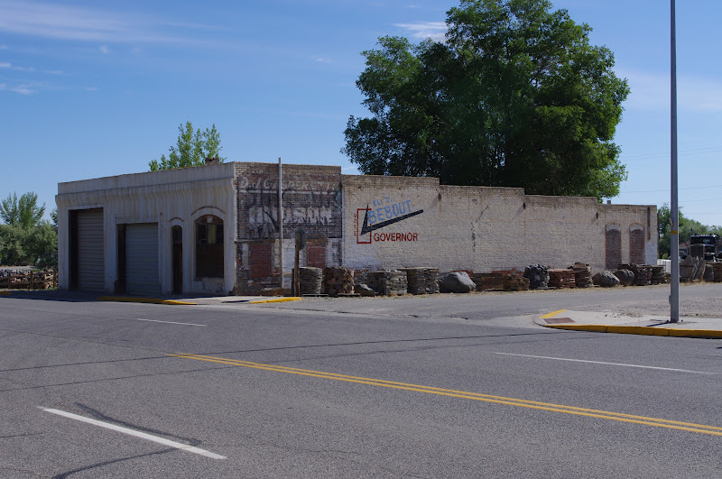Painted Bricks Sinclair Station, Hudson Wyoming