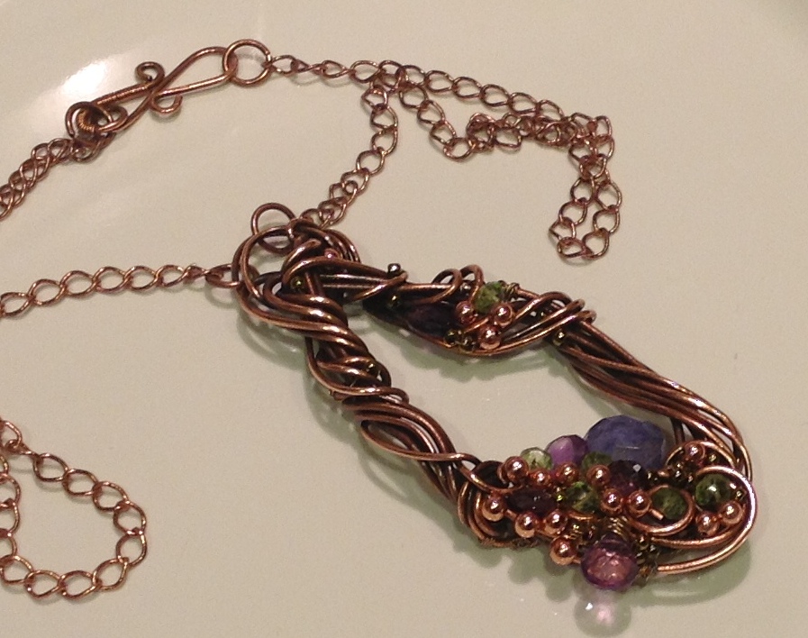 Perfectly Twisted Handmade Wire Wrapped Beaded and Gemstone Jewelry