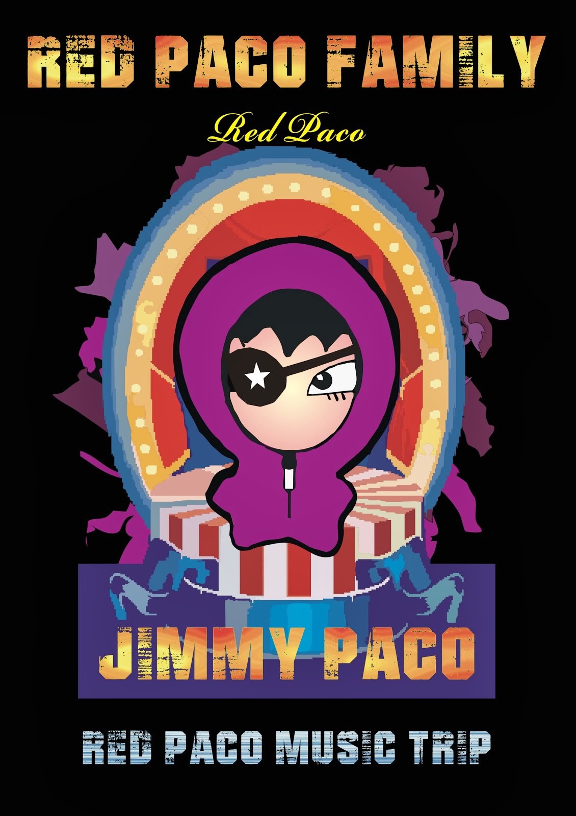 RED PACO FAMILY 老二  JIMMY PACO 名偵探