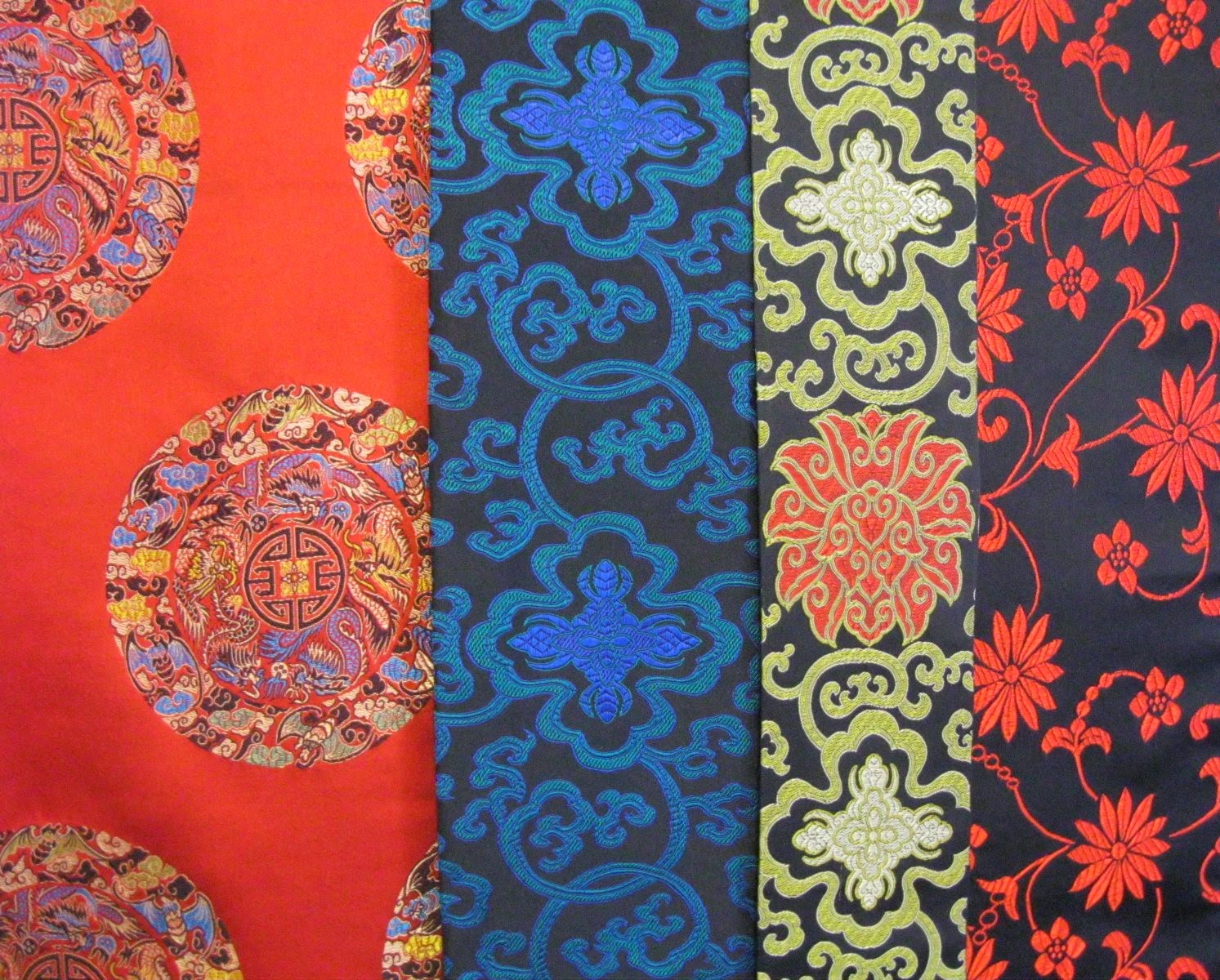 Studio Notes: Chinese silk brocade