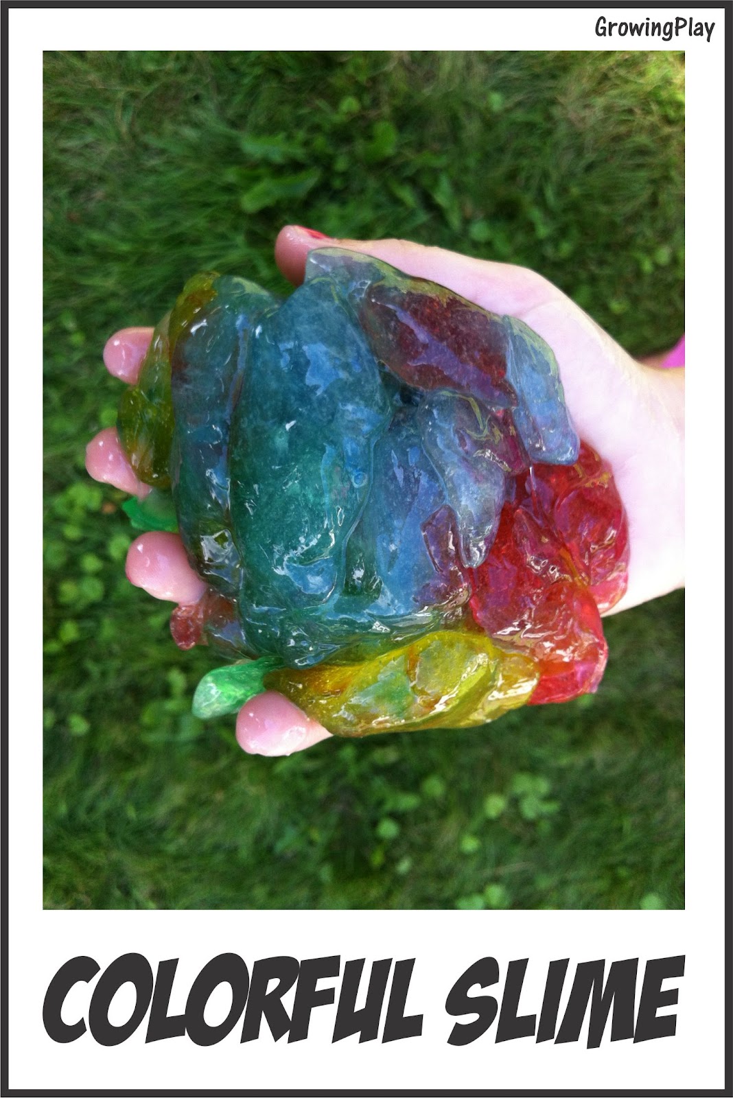 Growing Play: Colorful Slime