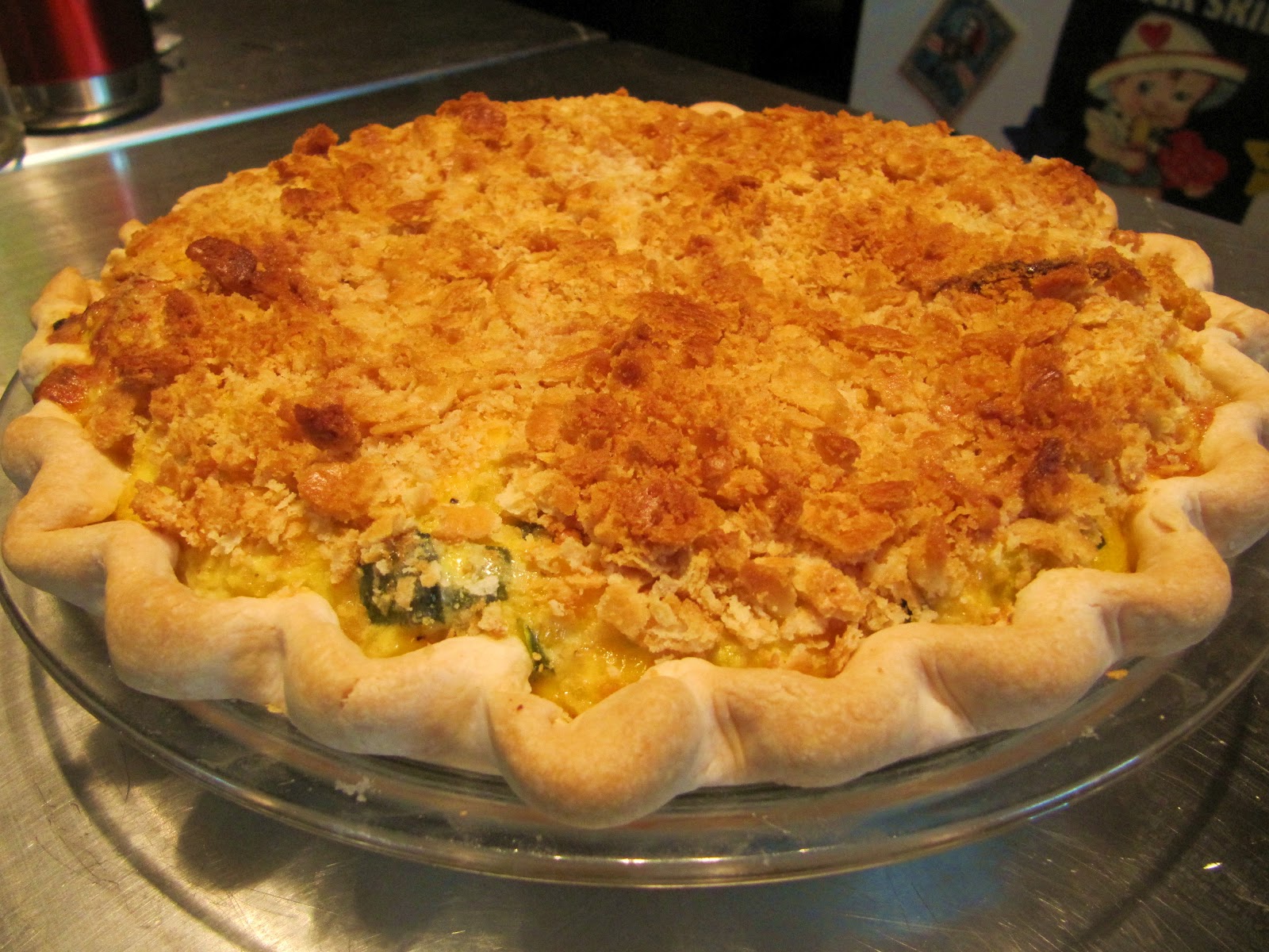 Mama Ozzy's Table Summer Squash and Zucchini Pie