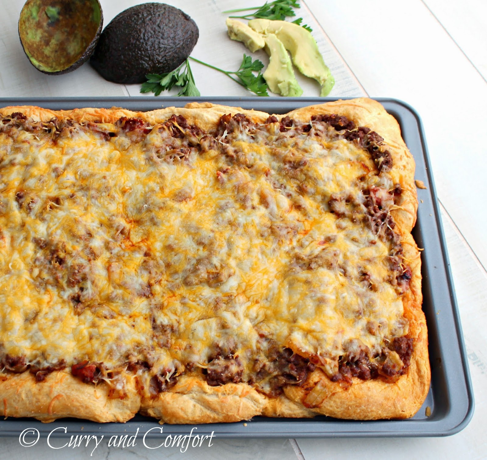 Kitchen Simmer Biscuit Crust Taco Pizza