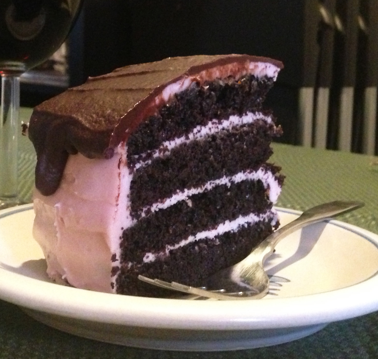 Eat, Run, Read Cake of the Week Red Wine Chocolate Cake with