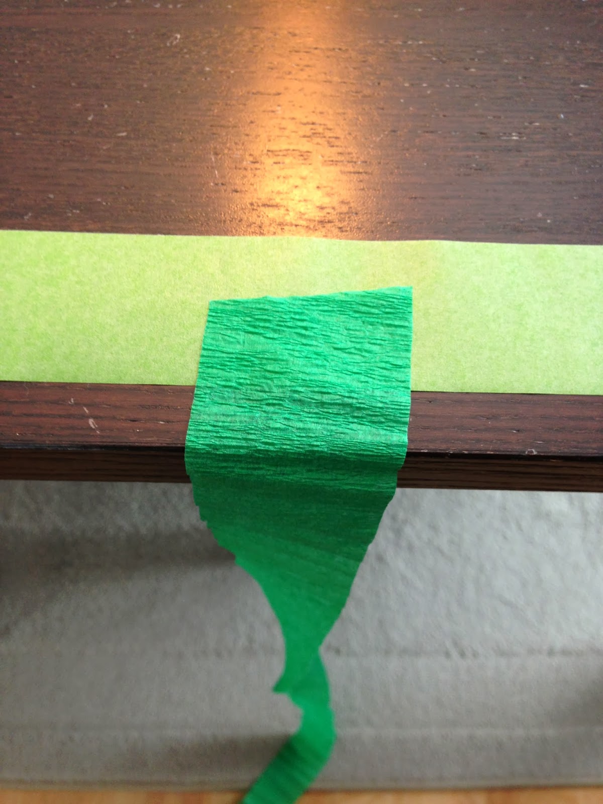 diy grass table skirt